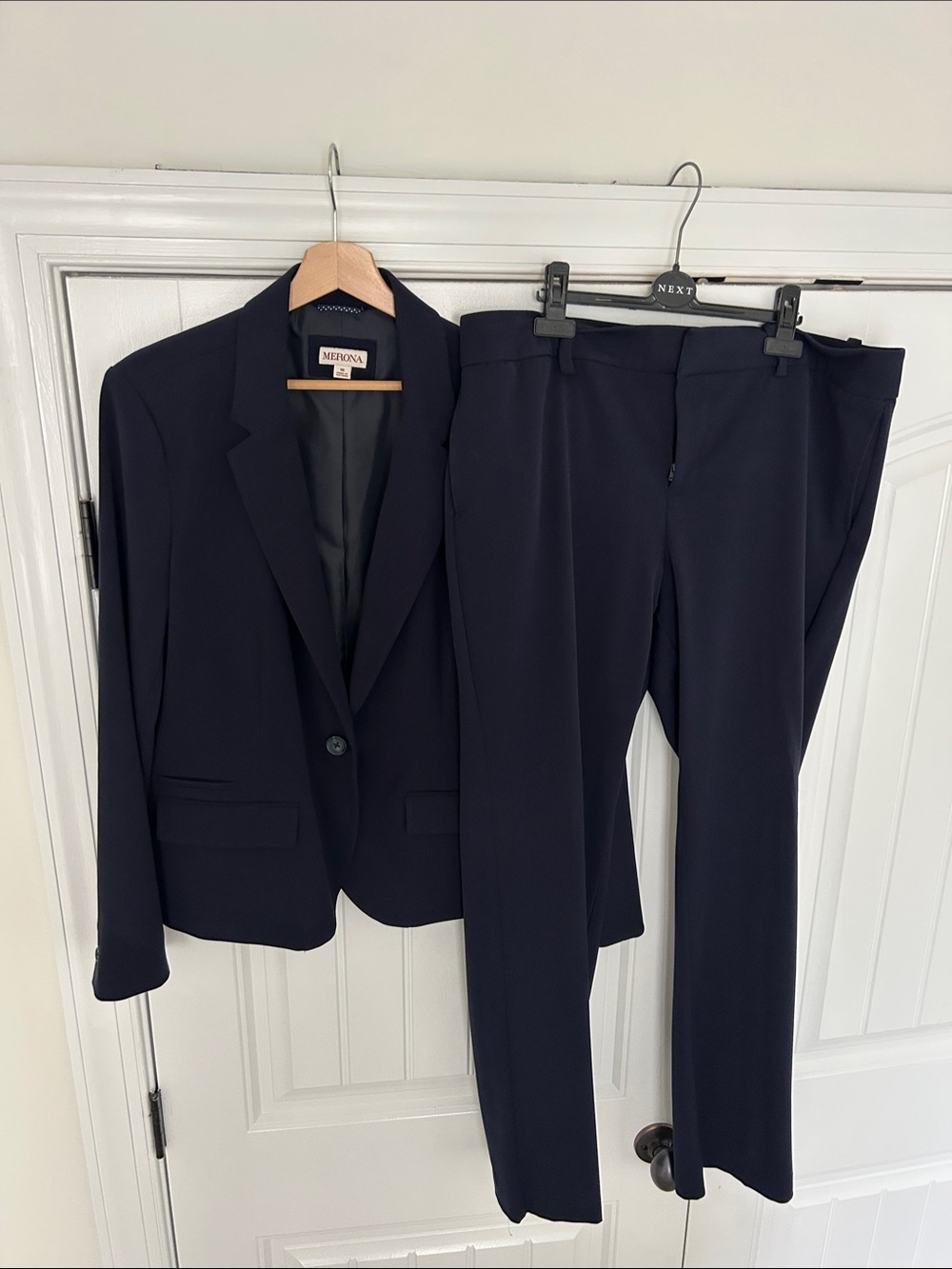 Merona Women's Dark Navy Two-Piece Pantsuit